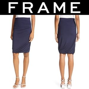 Frame Double Shirred Skirt. For Kat.